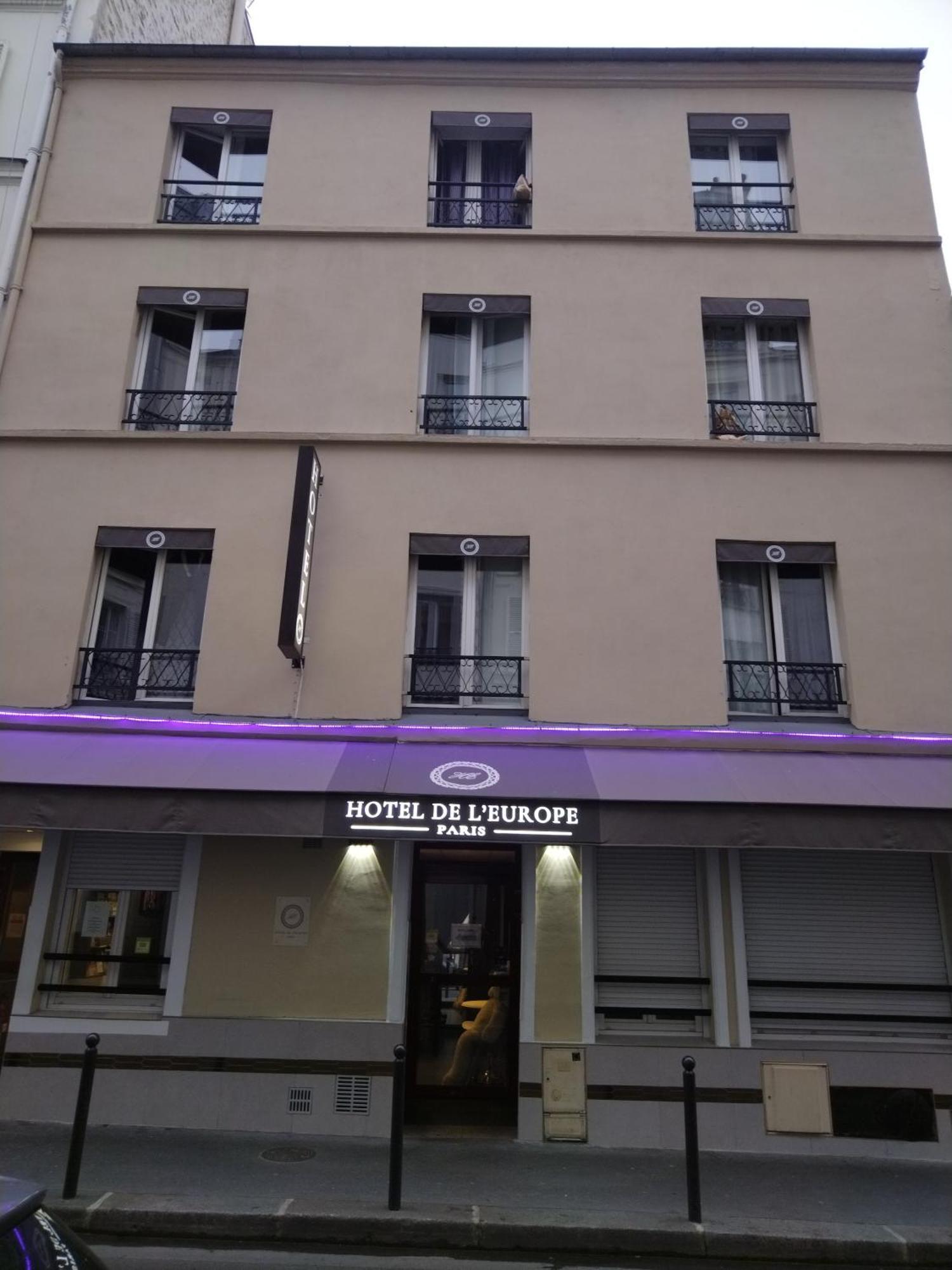 Hôtel de l'Europe Paris Exterior foto